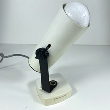 Industrial Style Metal / Grey Plastic Desk Lamp, Applique Mountable