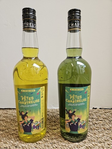 Lot bouteilles chartreuse - 2,