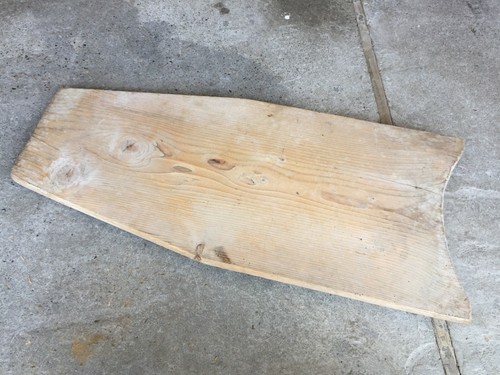 Ancienne planche bois - planche, en