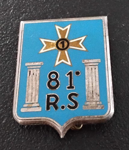 Insigne militaire 81è - insigne,
