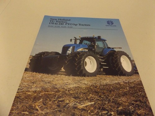 New holland tractors - tg,
