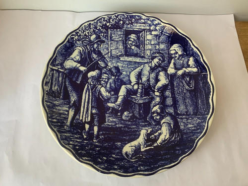 Ancienne assiette boch frères - boch,