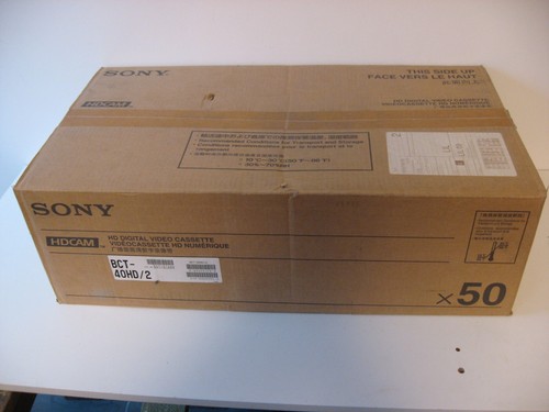 Sony hdcam bct - -, 50