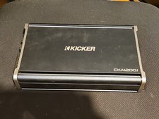 KICKER CX1200.1 1200W Class D Mono Amplifier - Black