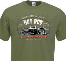 Tee Shirt HOT ROD Gazoline &