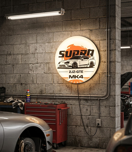 Enseigne supra mk4 lumineuse - supra,