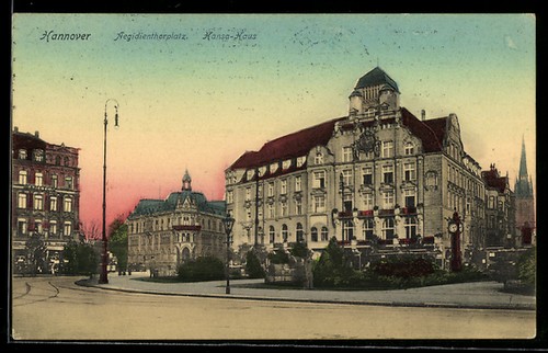 Hanovre aegidientorplatz avec - hanovre,,