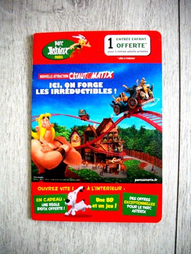 Parc astérix tour de - bd, "parc
