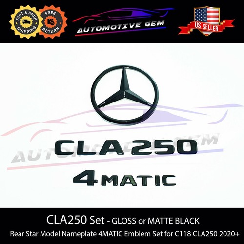 Cla250 4matic rear star emblem - rear,