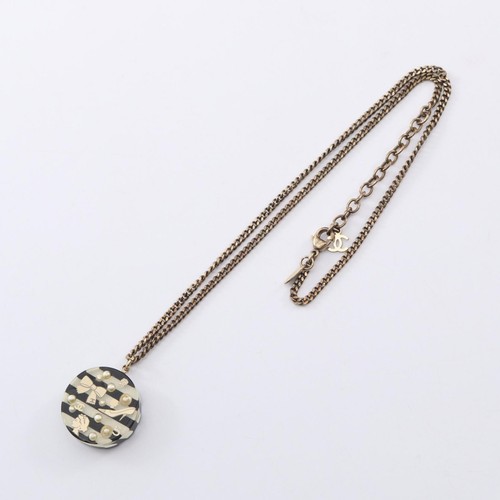 Collier chaîne pendentif rond