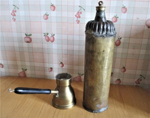 Lot objets cuivre ou - 2,