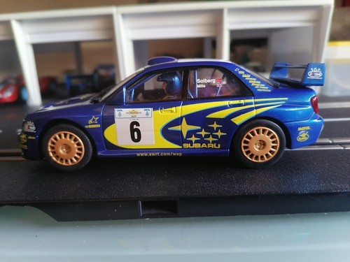 Scalextric trés rare - rare, subaru