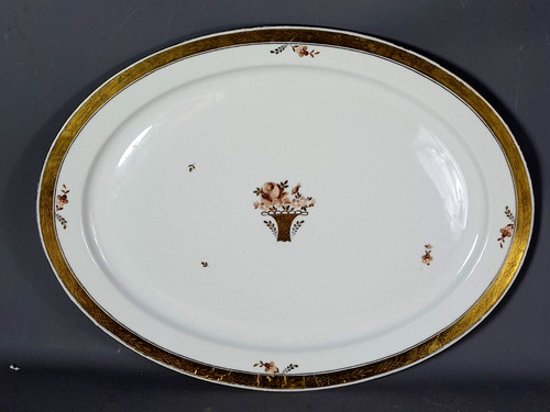 Grand plat porcelaine royal - plat,