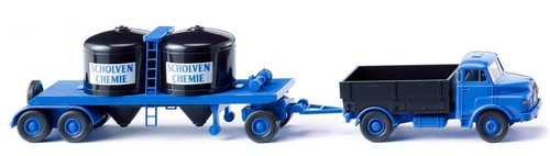 Wiking man 4x2 porteur benne - wiking,,