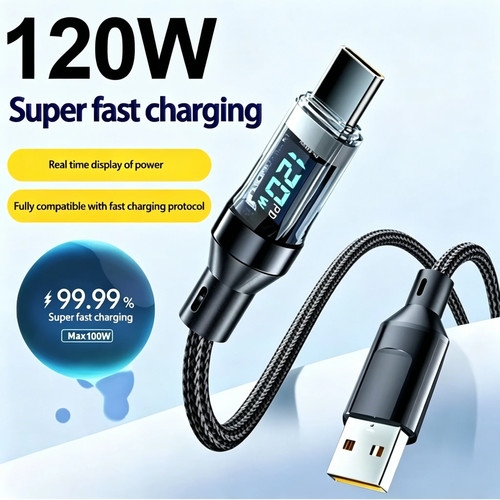 Câble charge rapide 100w - charge,