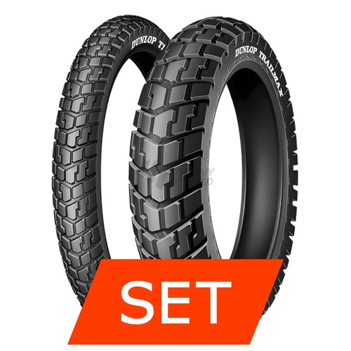 Jeu pneus dunlop trailmax - dunlop,