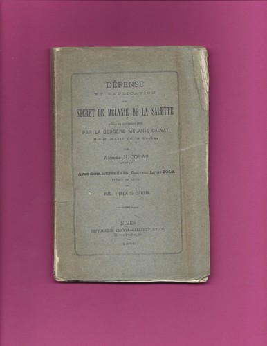 1880 rare publication - publication, miracle