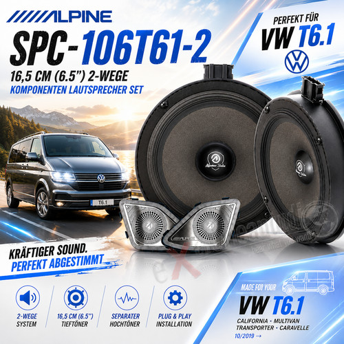 Haut parleur alpine spc - haut-parleur,