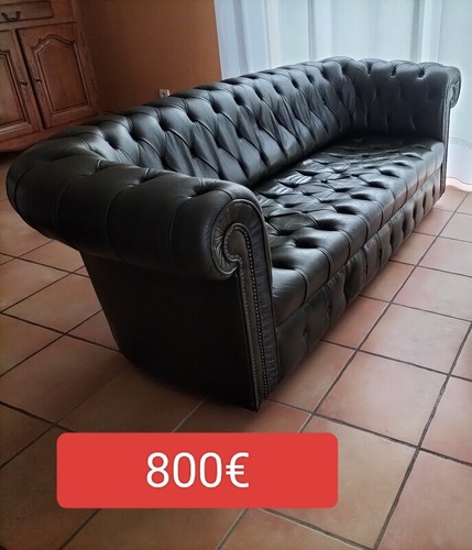 Canapé chesterfield places - canapé, 3