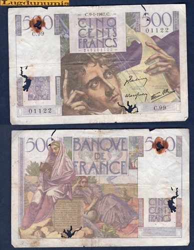 500 francs chateaubriand - 500,