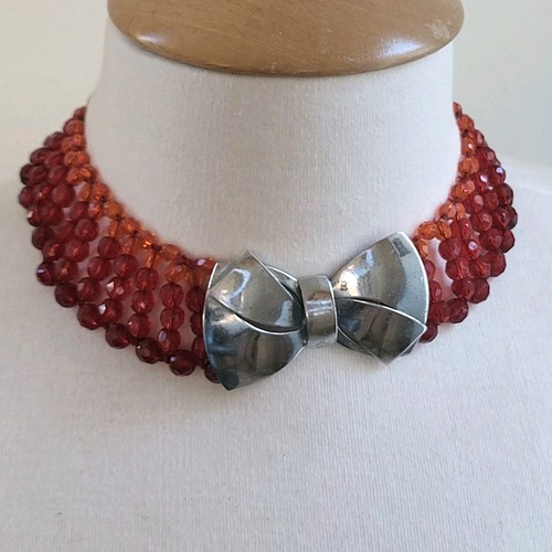 Collier ras cou multirangs - ras,