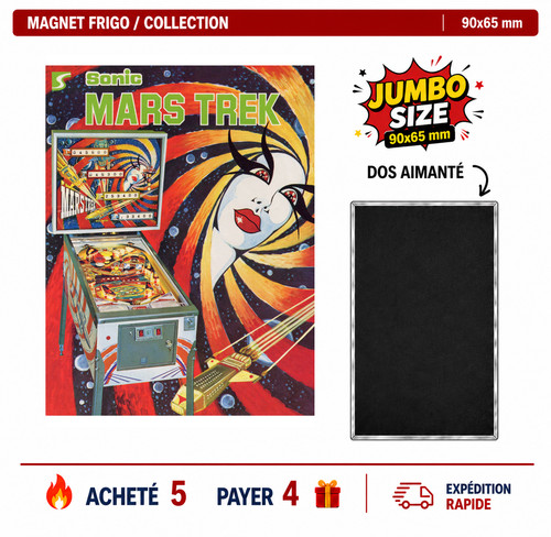 Magnet frigo mars trek - magnet,