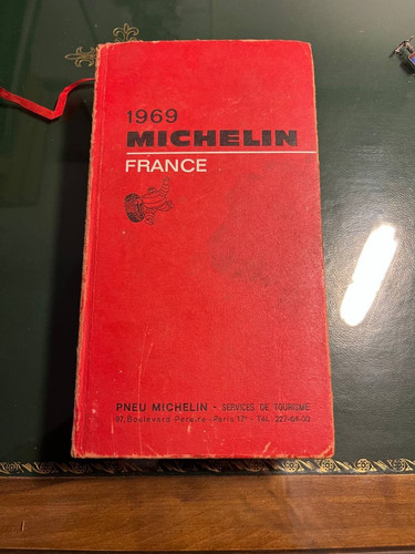Guide michelin rouge - michelin, 1969