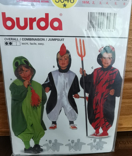 3048 patron burda costume - burda,