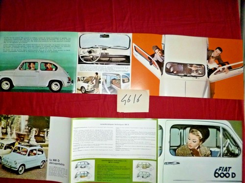 4616 fiat 600 d - fiat,