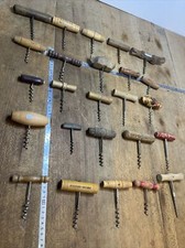 No. 122 Old Lot Of 25 Old Corkscrew Corkscrew Corkscrew