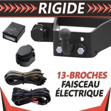 Attelage rigide pour Opel Vivaro 2 B Furgon/Minibus 14-19+faisceau 13 broches