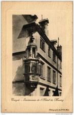 Old postcard TROYES Lantern of the Hotel de Marisy (723045)