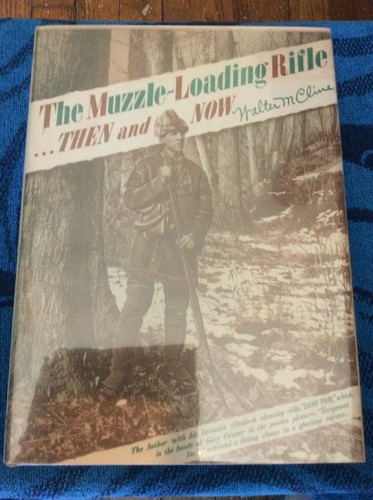 Gun book muzzle loading rifle - book,