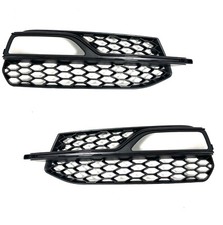 2 grille antibrouillard noir