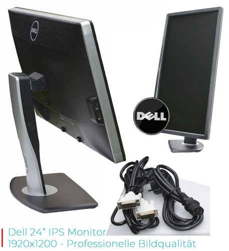 Moniteur dell ips - moniteur, 24"