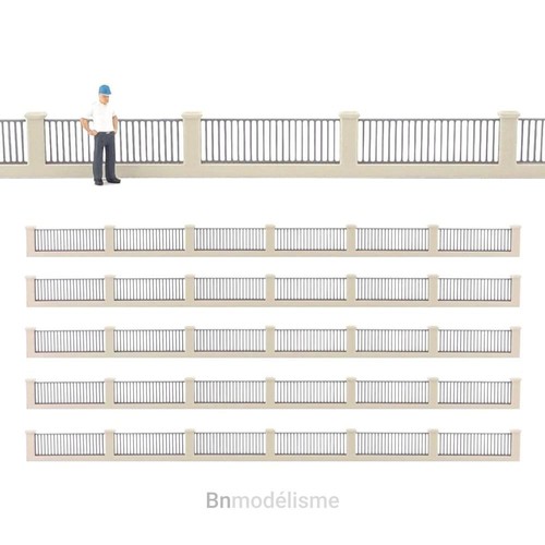 Lot muret barrière - ho,