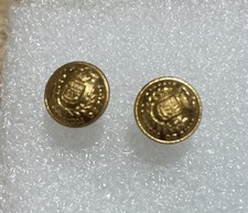 Lot de 2 boutons de kepi des Pompiers De Paris ww2