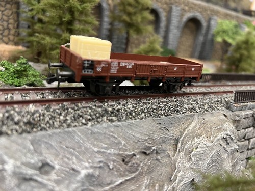 Petit wagon plat roco - , ho