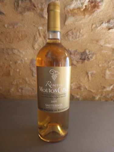 Sauternes mouton cadet - sauternes,