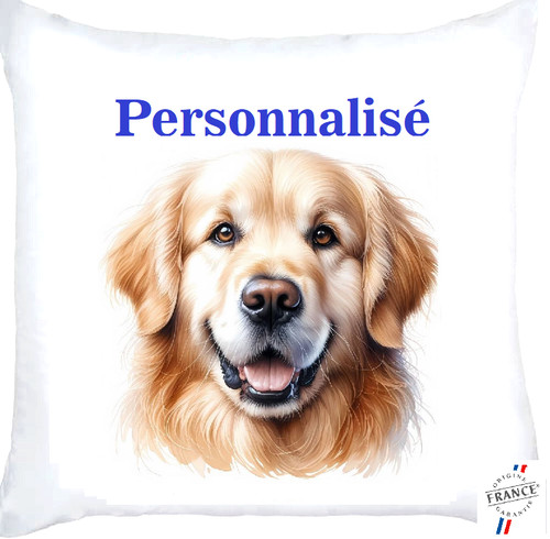 Housse coussin golden - housse,