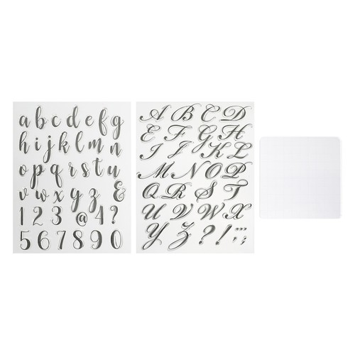 Tampon alphabet fondant à - tampon,