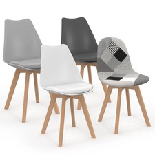 Lot de 4 chaises scandinaves