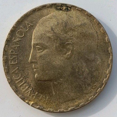 Espagne peseta 1937 laiton - espagne,