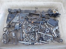 1982 Honda CB450SC Nighthawk H1152) misc bike bolts parts mounts brackets 
