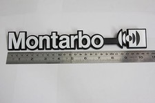 For Replacement Montarbo Plastic Logo Badge - King Size 270mm x 39mm