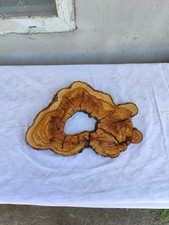 Rare dalle en bois d'olivier