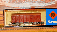 SNCF type freight wagon + box - N 1/160
