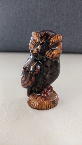 Hibou terre cuite - en,