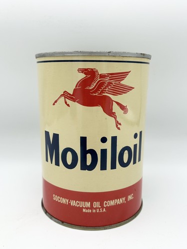 Vintage mobil oil - oil, gas