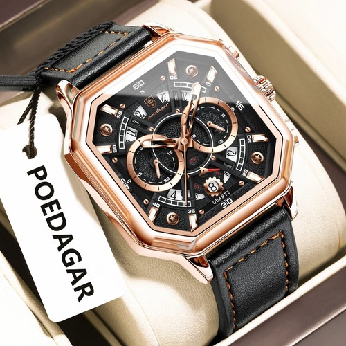 Poedagar montre homme carrée - poedagar,